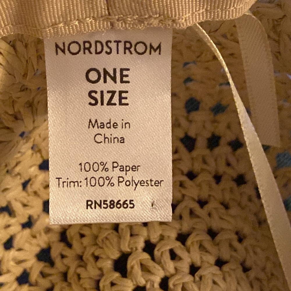 Packable Open Weave Panama Hat - image 3